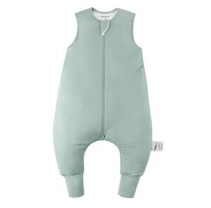 BubblePanda Baby Sleep Sack Walker Bamboo 1.0 Tog Sage Green Medium 6-12 M NIB